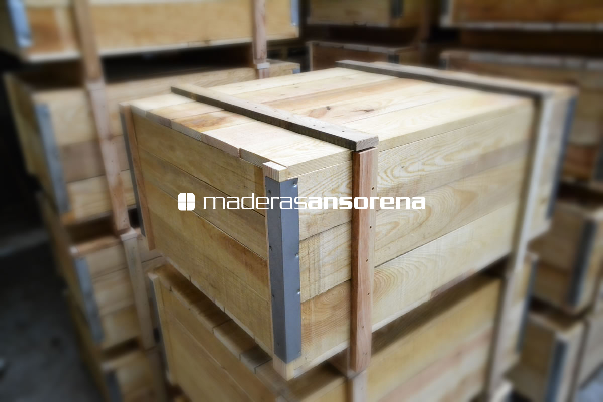 embalaje de madera