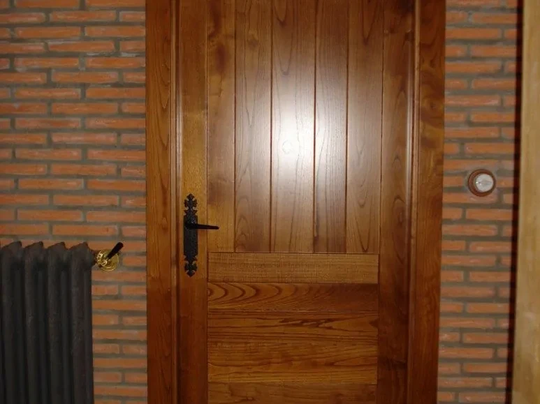 puertas de madera entrada