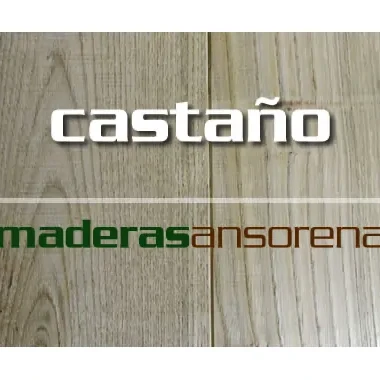 tarima madera de castaño