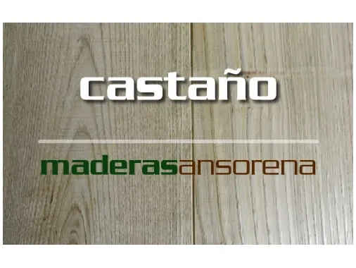 tarima madera de castaño