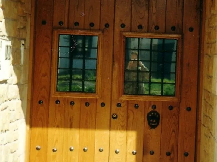 puertas madera entrada