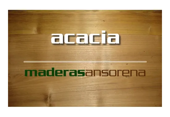 tarima maciza de acacia