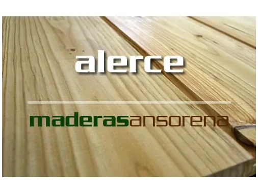 tarima maciza de alerce