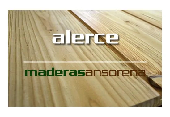 tarima maciza de alerce