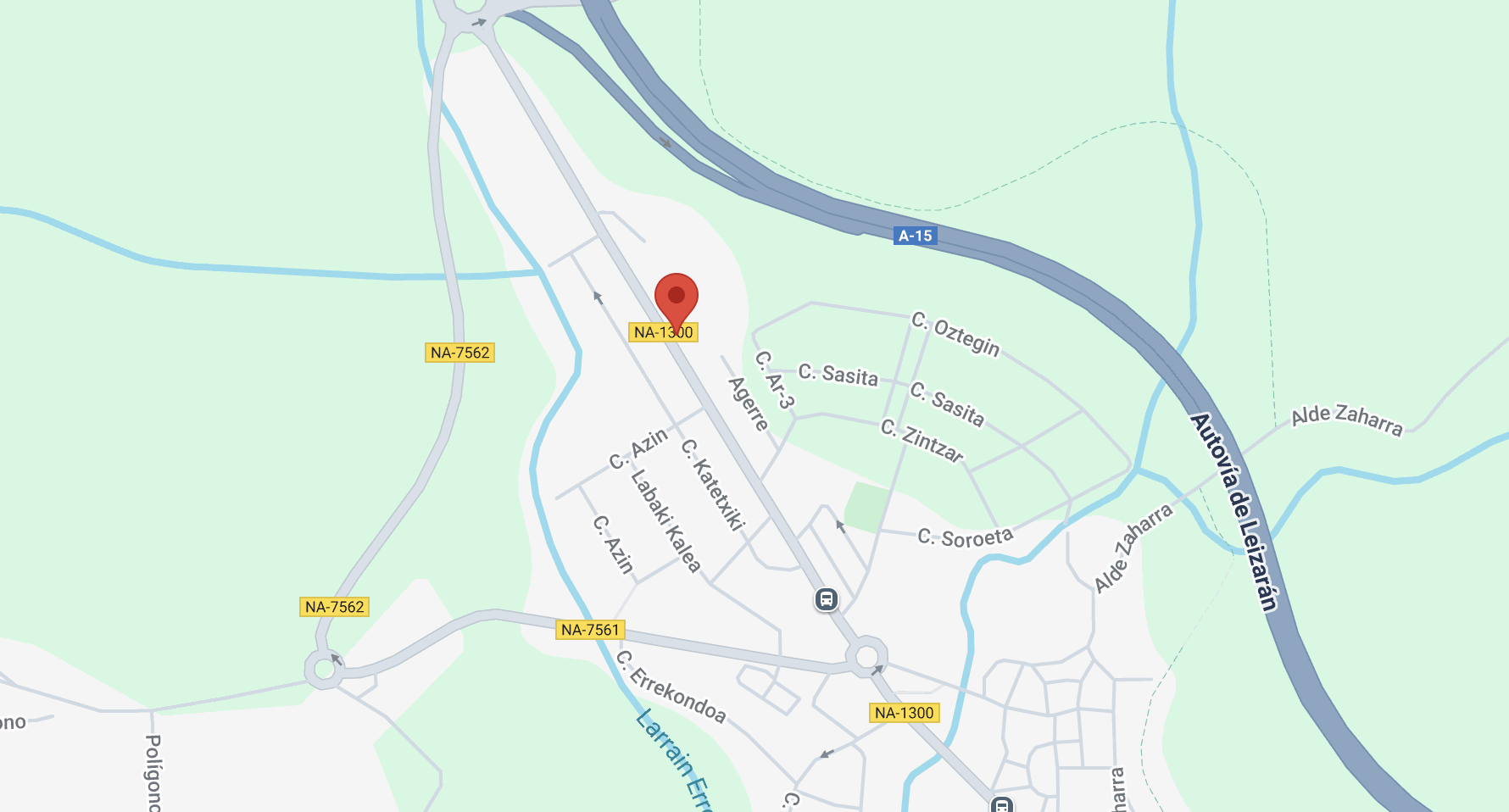 mapa de maderas ansorena